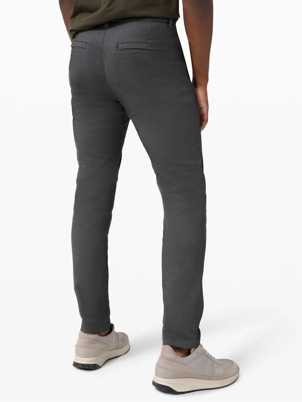 Lululemon Commission Pant Slim Oxford Obsidian Gray 36x30 ABC Golf Pants